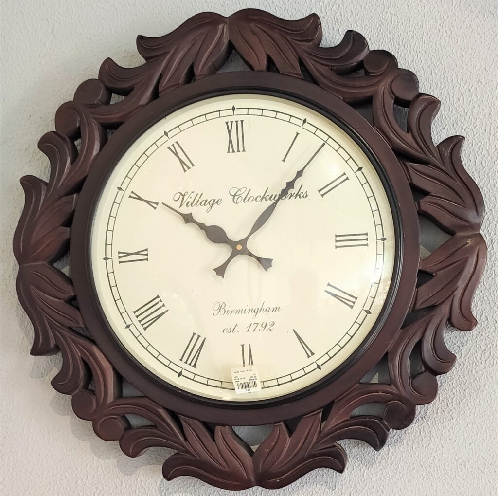 wall clock 9