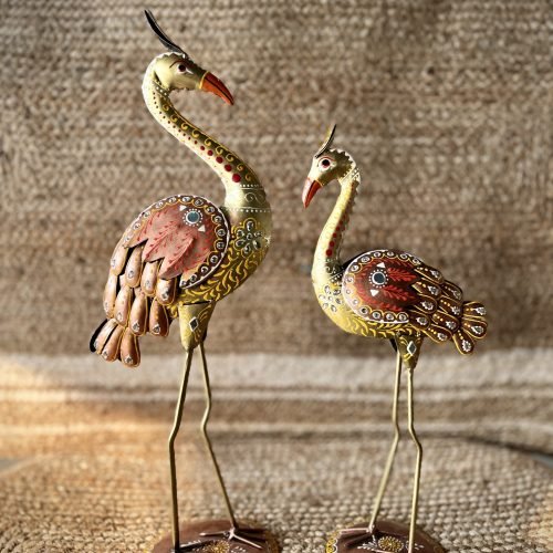 Hand-painted Metal Art Table Decor and Gift Products at Trinity Crafts, Kangra
