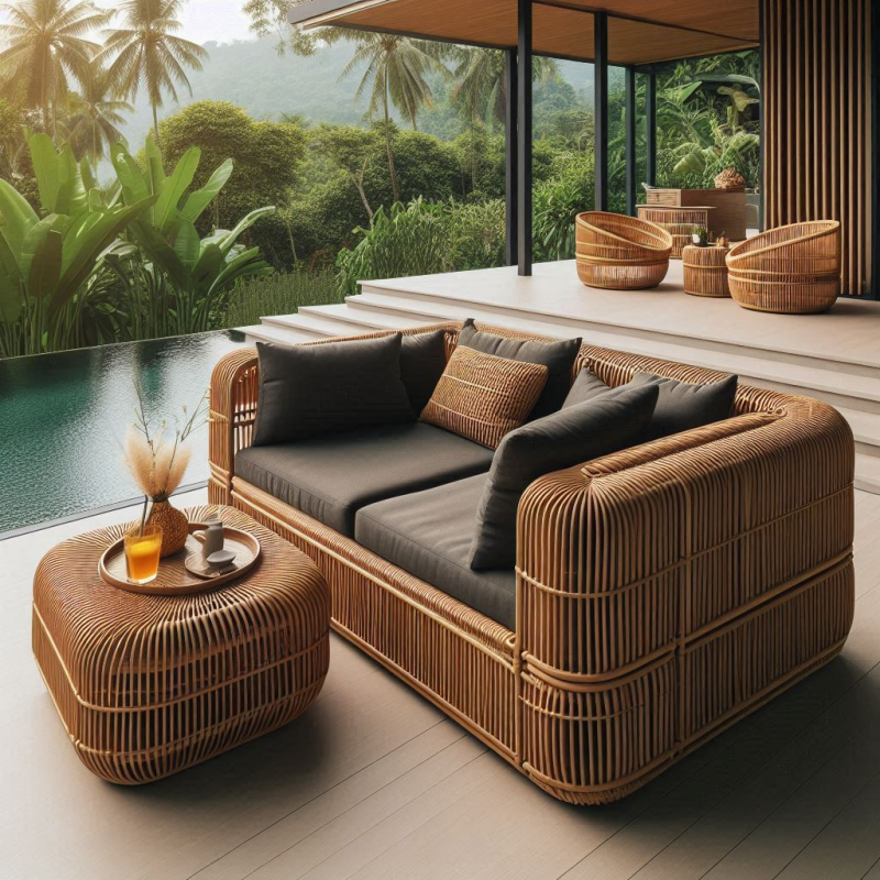 cane-outdoor sofa set (4)