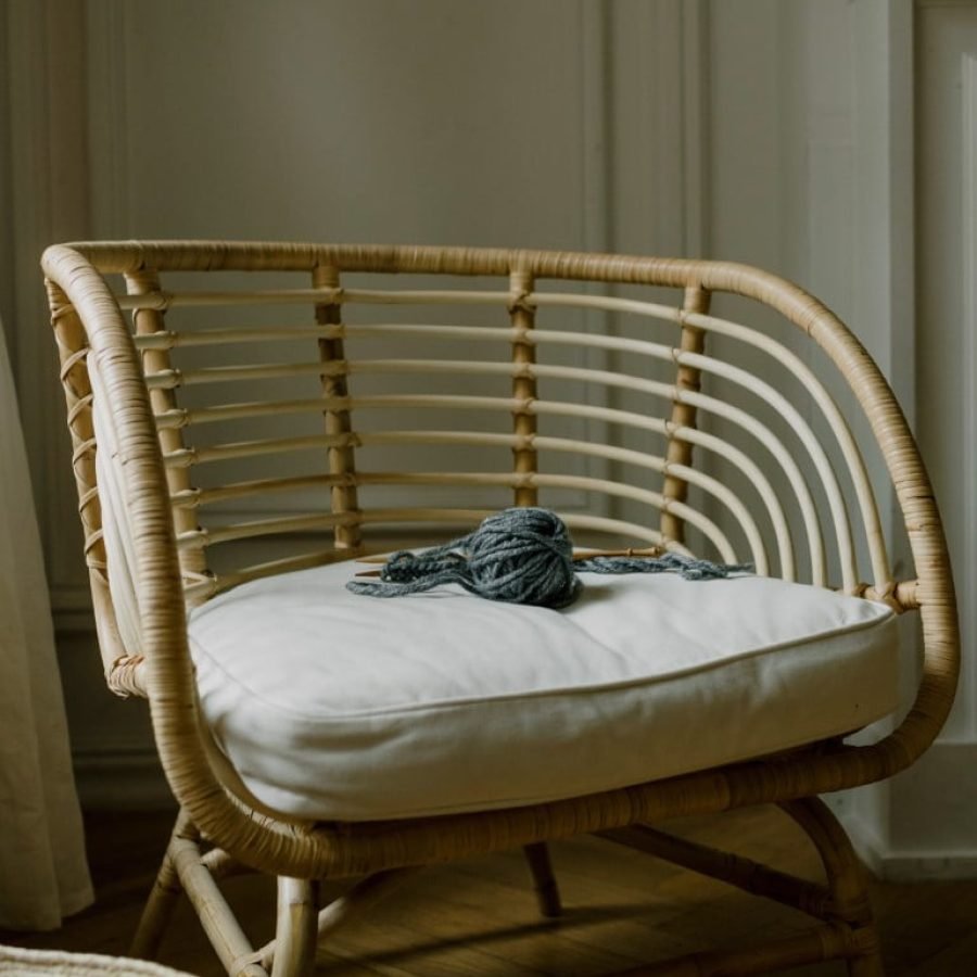 Natural Cane, Rattan Lounge chair