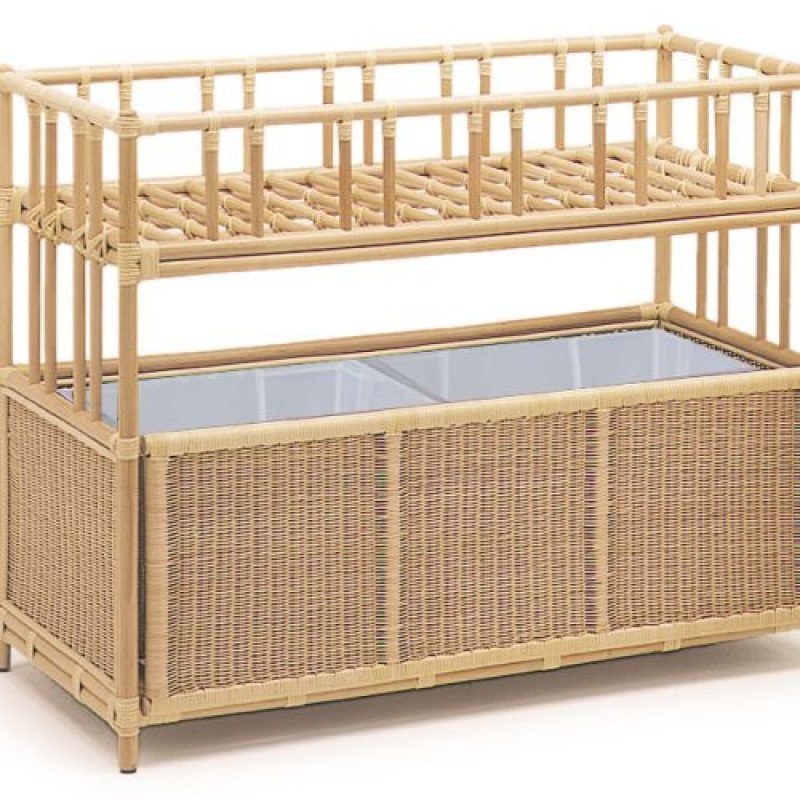 Bunk Bed handcrafted from Natural Cane Rattan
